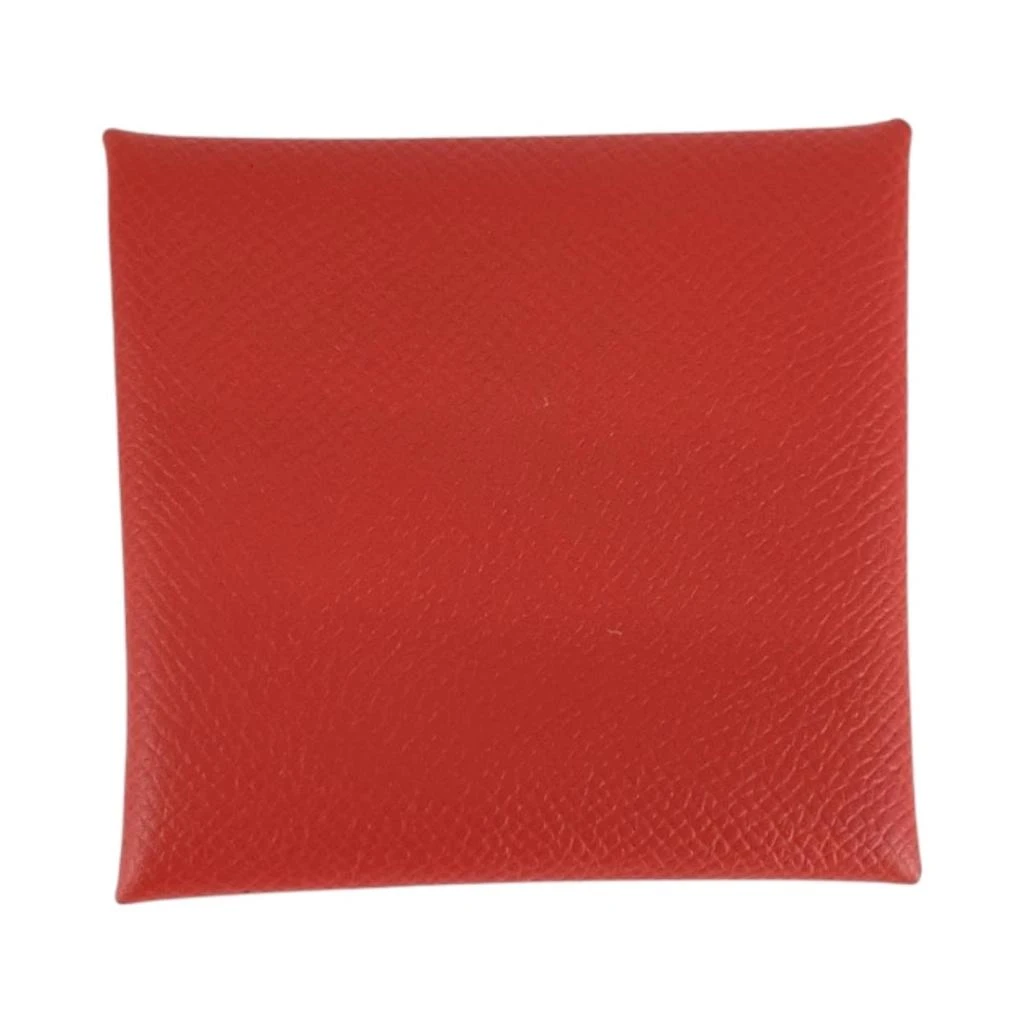 Hermes Chevre Myzore Leather Coin Purse/Coin Case (Pre-Owned) 2