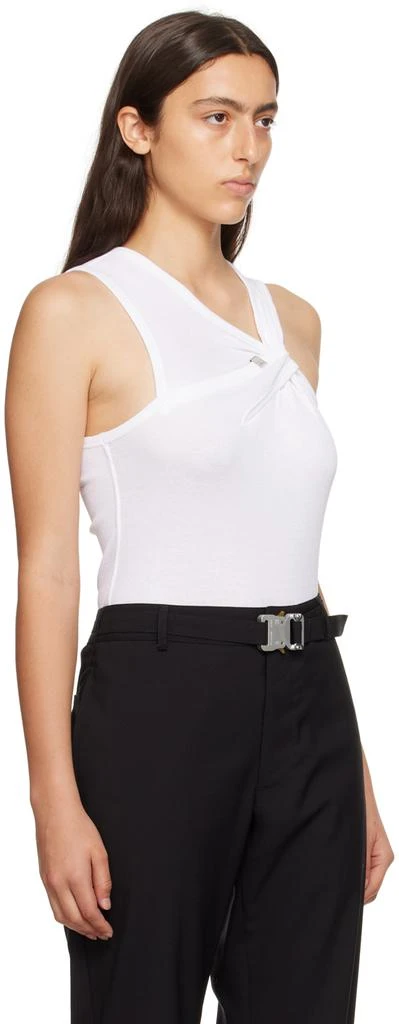 1017 ALYX 9SM White Lightercap Twist Tank Top 2
