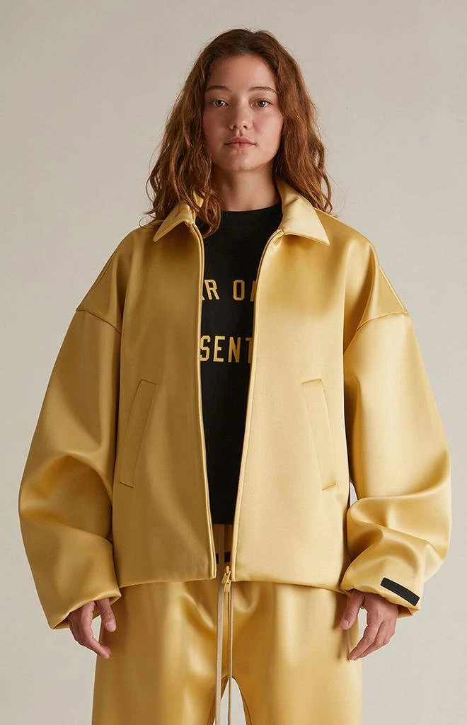 Essentials Women's Amber Satin Bomber Jacket 2
