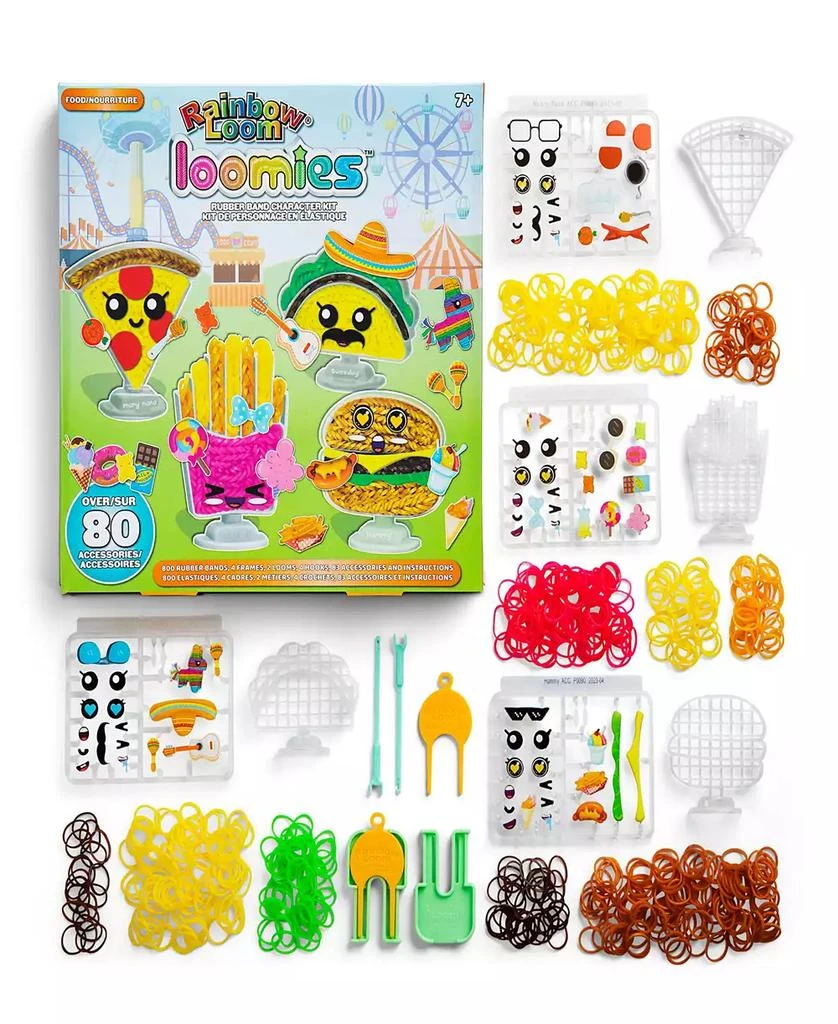 Rainbow Loom Loomies Food Figurines Band Kits 7