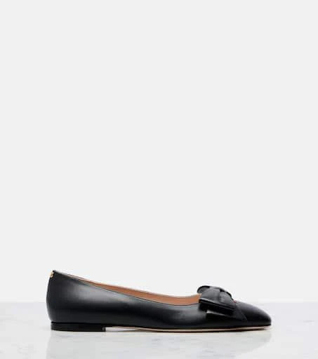 Valentino Bowow leather ballet flats 4