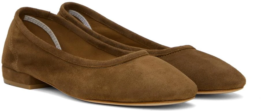 Maryam Nassir Zadeh Brown Serafina Ballerina Flats 4