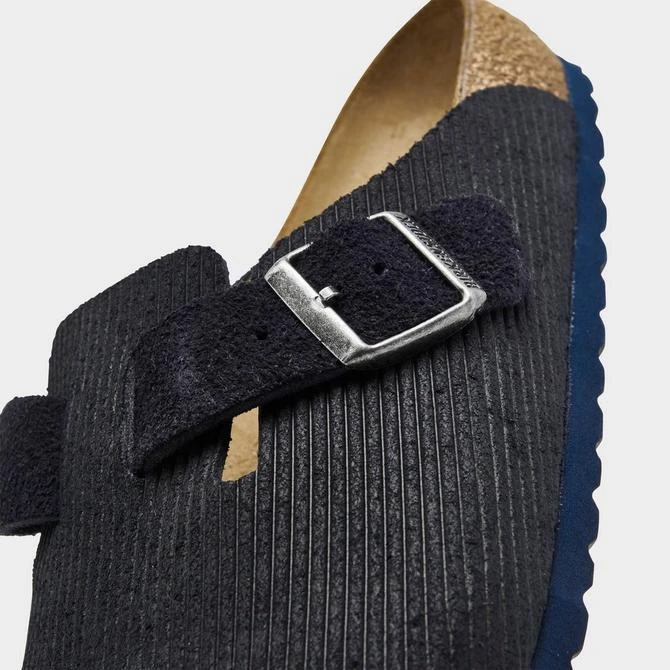 Birkenstock Men's Birkenstock Boston Corduroy Suede Embossed Clogs 3