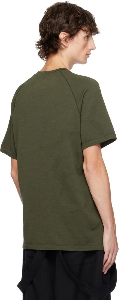 Y-3 Khaki Run T-shirt 3