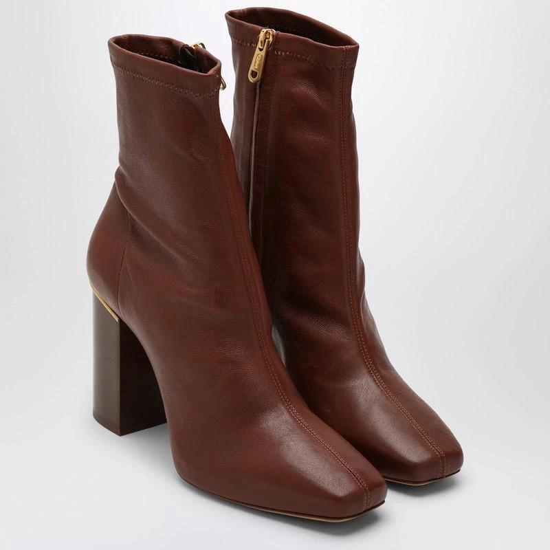 Chloé Chloé Cognac-Coloured Ambre Ankle Boot 1