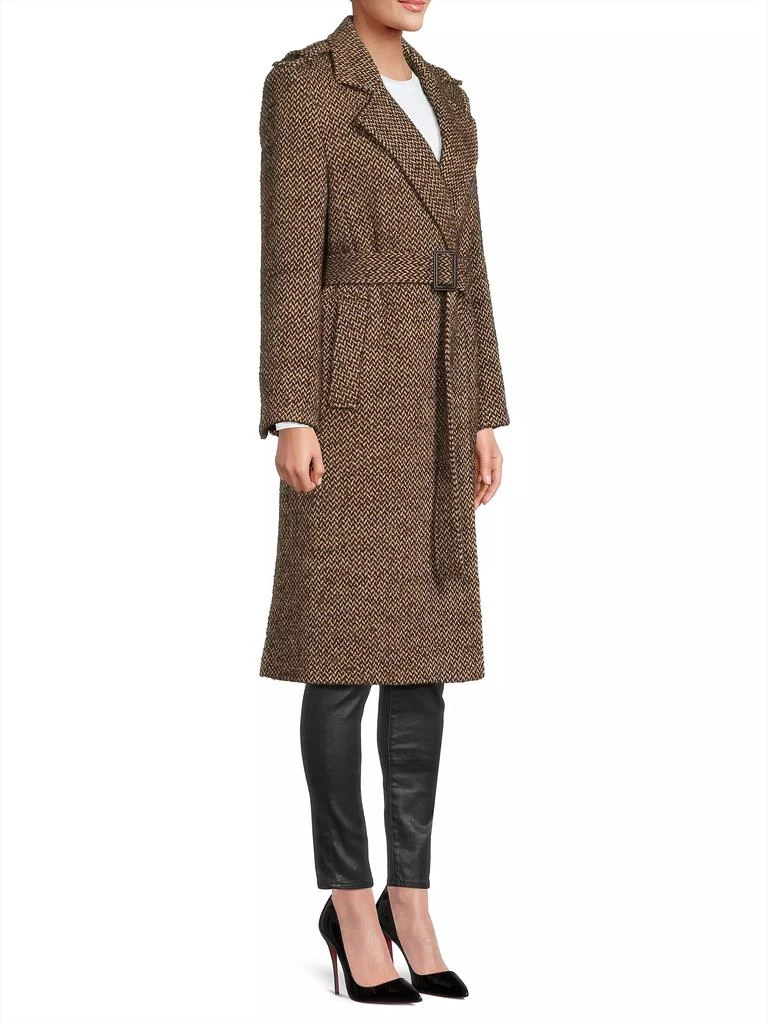 Sam Edelman Herringbone Wrap Coat 4