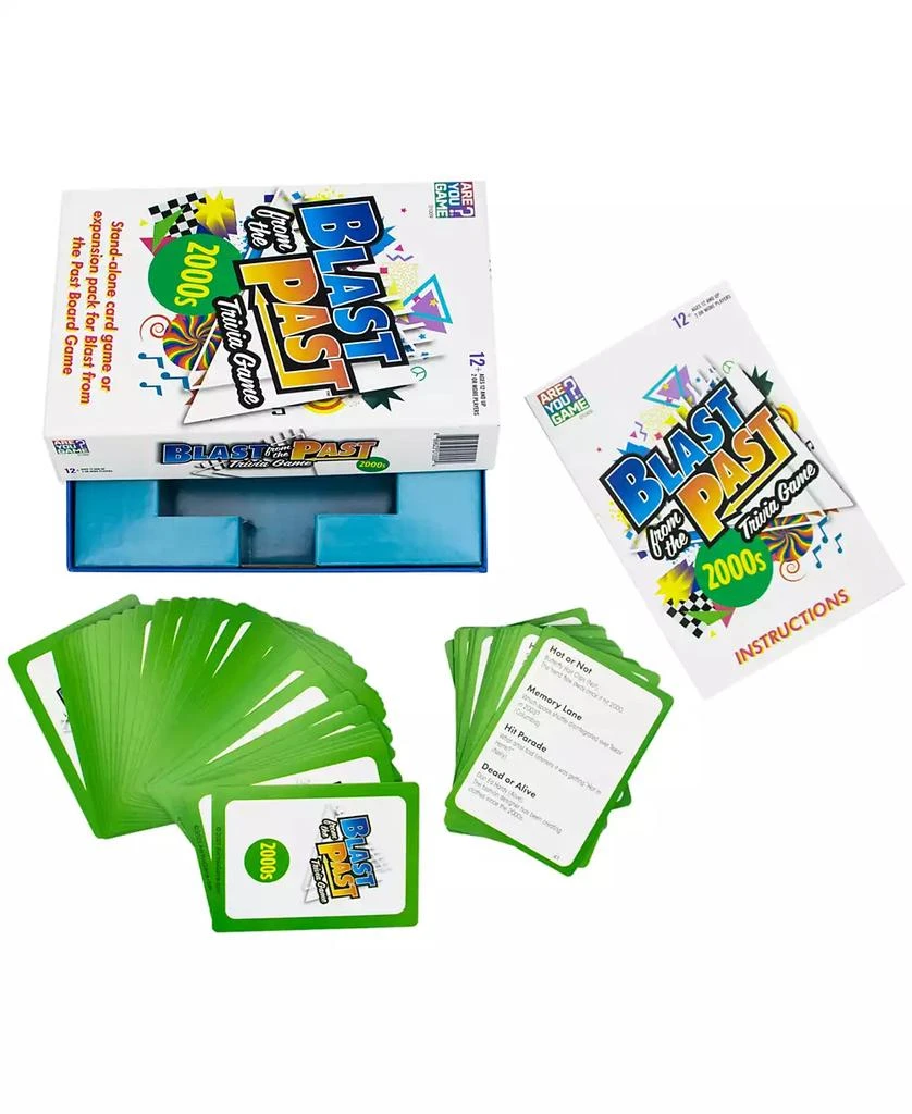 AreYouGame Blast From The Past Trivia Game - 2000s Expansion Set, 81 Piece 1