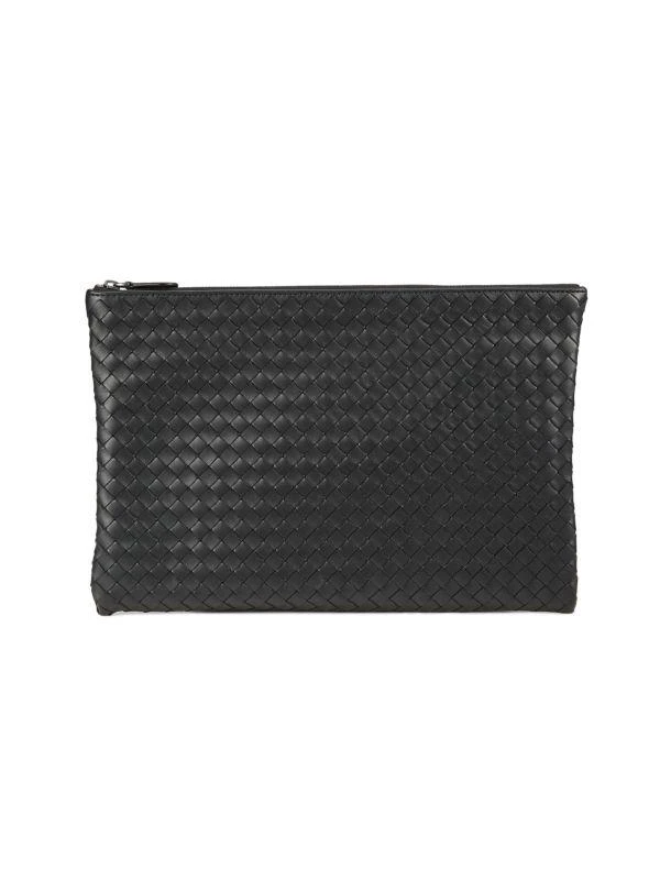 Bottega Veneta Intrecciato Leather Pouch 1