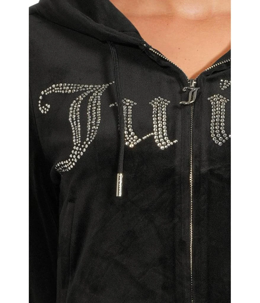 Juicy Couture Classic Juicy Hoodie With Bling 4