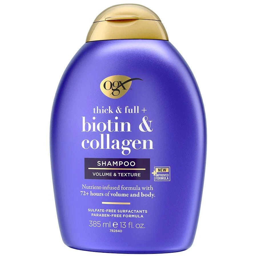 OGX Thick & Full + Biotin & Collagen Volumizing Shampoo 10