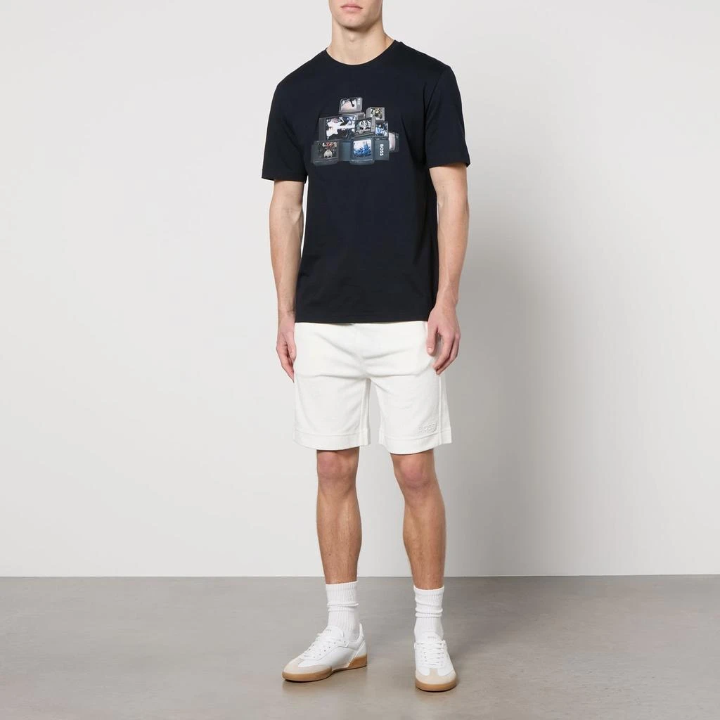 Hugo Boss BOSS Orange Mushroom Cotton-Jersey T-Shirt 3