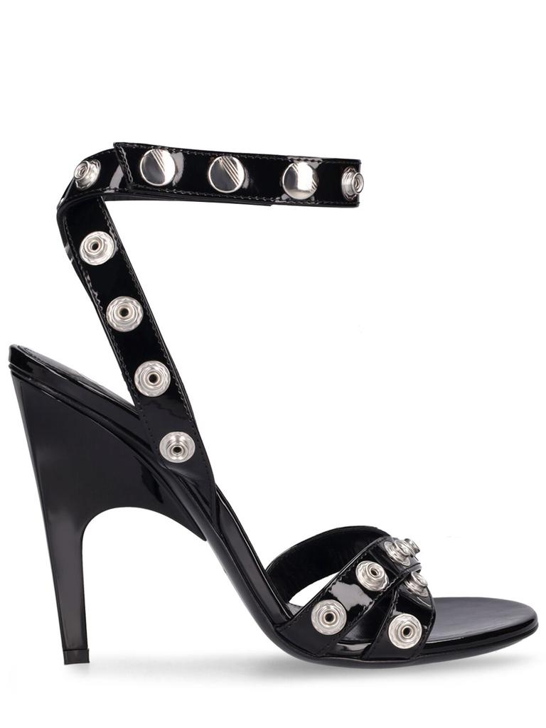 サンダル・ミュール The Attico Rem Crystal Sandals In Black Fabric The Attico Rem Crystal Sandals In Black Fabric - Shoes