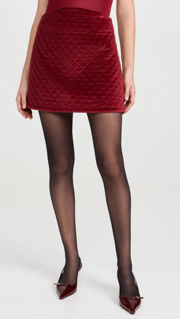 Posse Romeo Velvet Mini Skirt 6