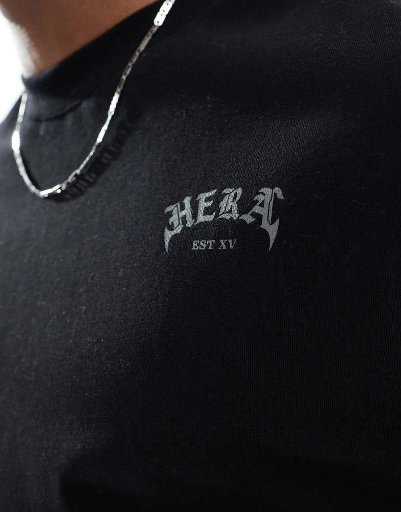 HERA Hera Mens vortex t-shirt in black 3
