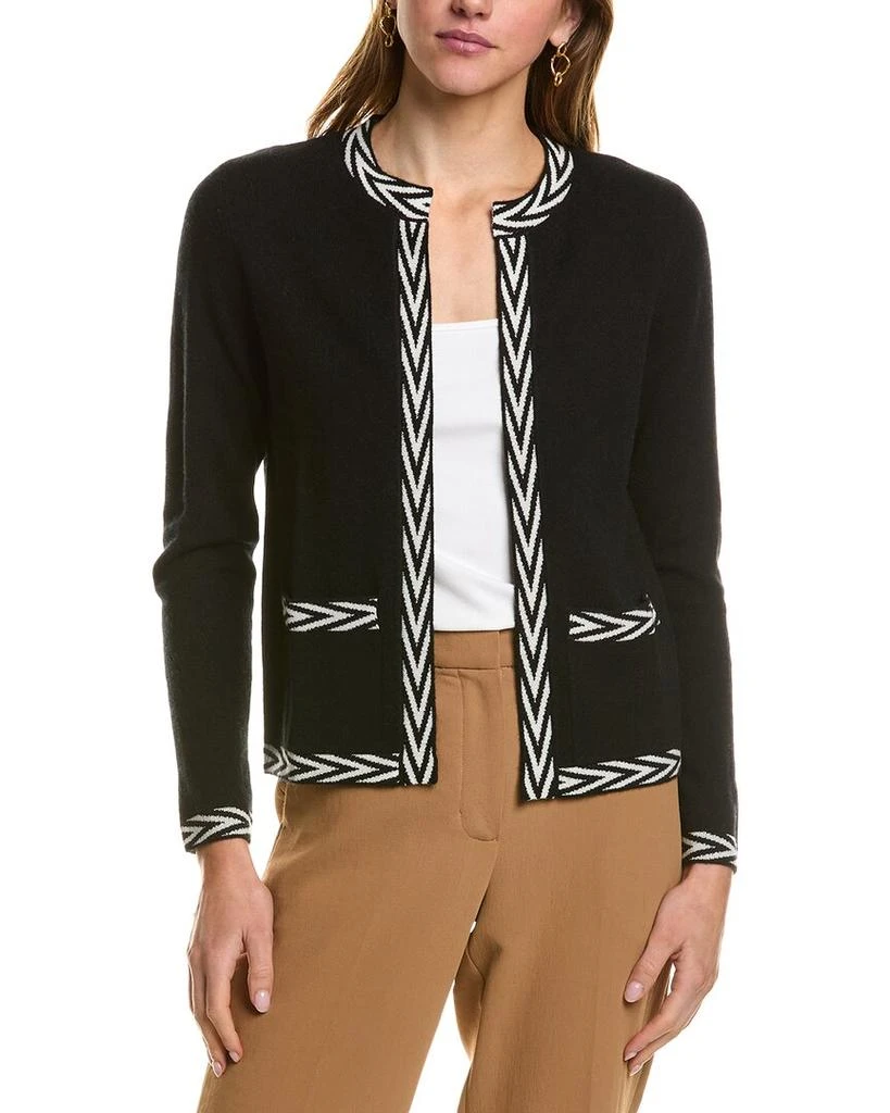 Kier+J Kier + J Cashmere Cardigan 1