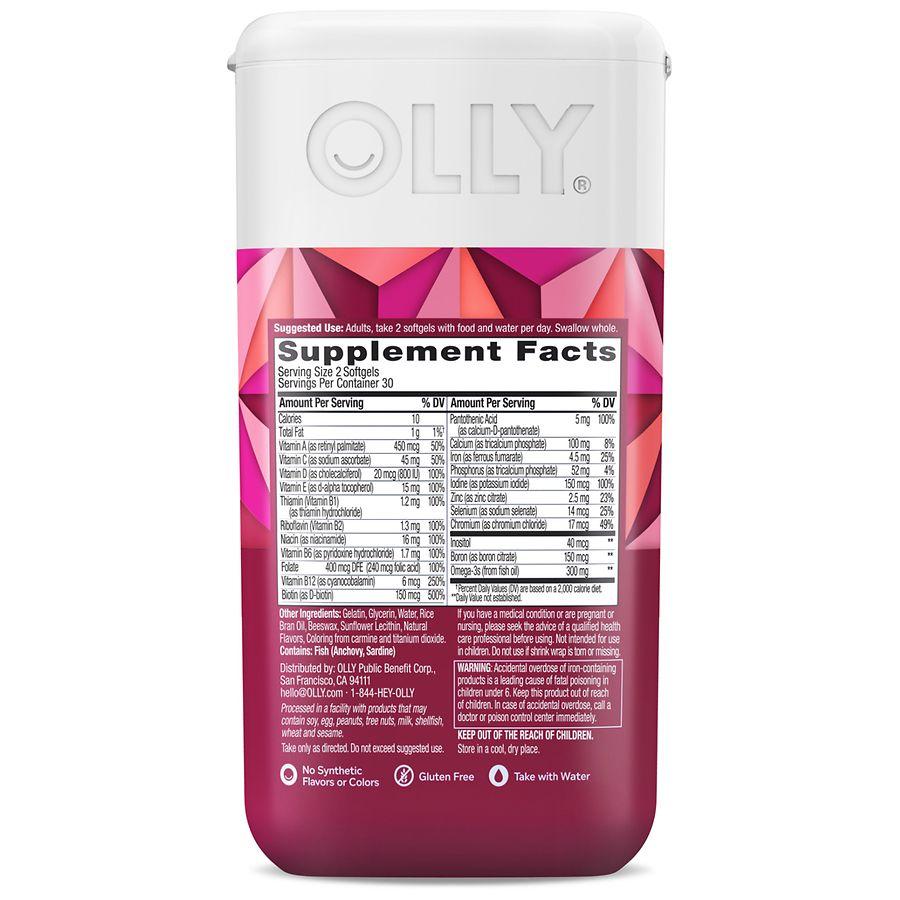 OLLY Ultra Women's Multi Softgels Unflavored