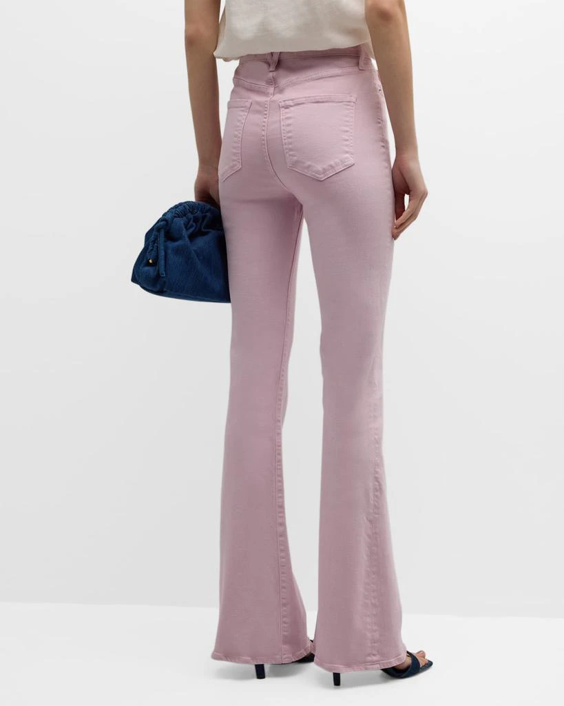 VERONICA BEARD Beverly High-Rise Skinny Flare Jeans 4