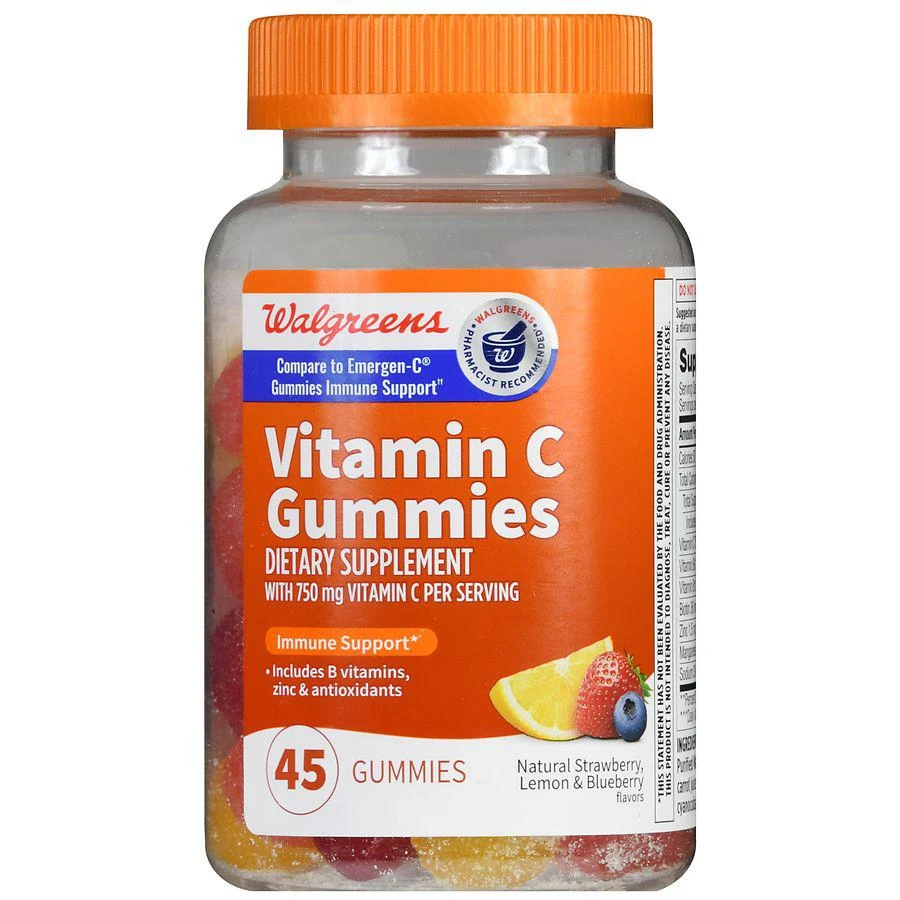 Walgreens Vitamin C 750 mg Gummies 2