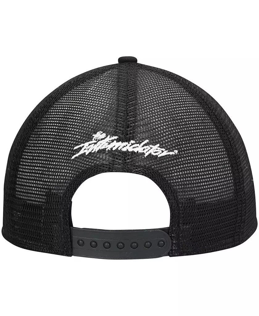 New Era Men's Black Dale Earnhardt Big E Legends 9FORTY A-Frame Trucker Snapback Hat 5