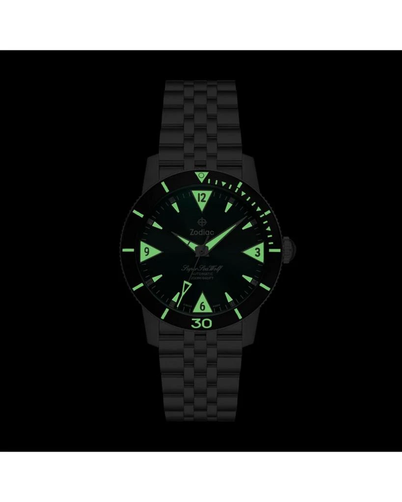 ZODIAC Skin Diver Automatic Stainless Steel Watch, 39mm 7