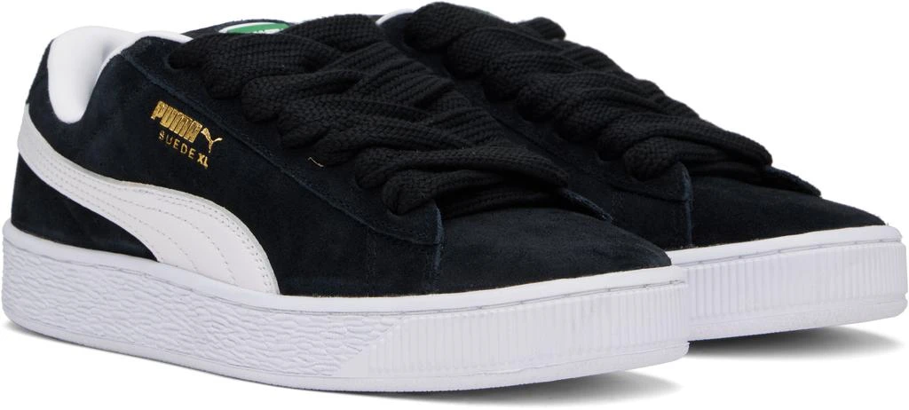 Puma Black Suede XL Sneakers 4