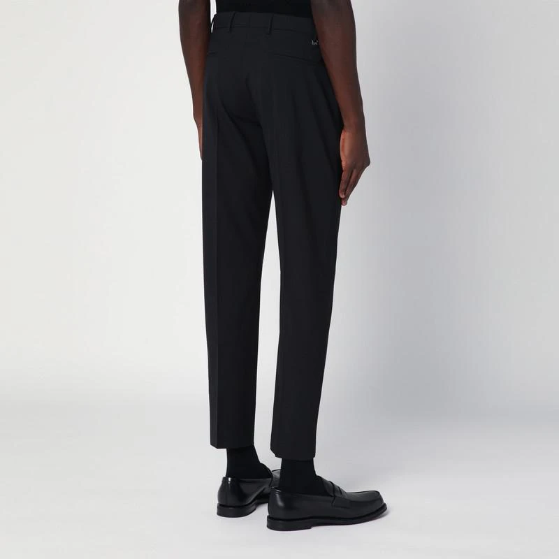 PT TORINO Black wool trousers 4