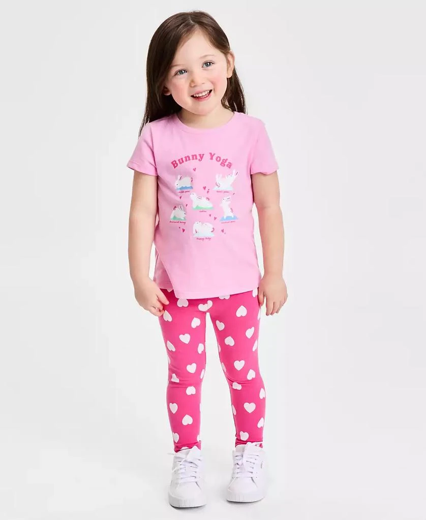 Epic Threads Girls' 12M-5T Bunny Yoga Tee, Macy's Exclusive