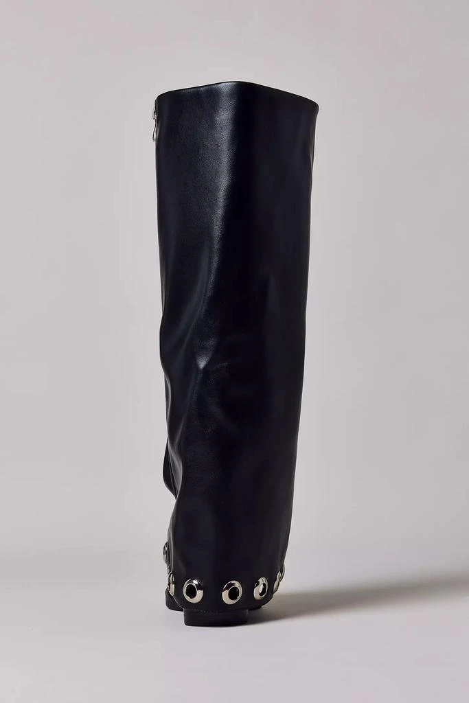 Azalea Wang Azalea Wang Elliot Grommet Fold-Over Boot 4