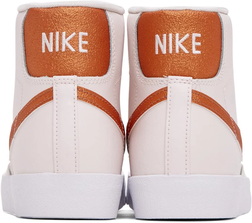 NIKE Pink Blazer '77 ESS Mid Sneakers 2