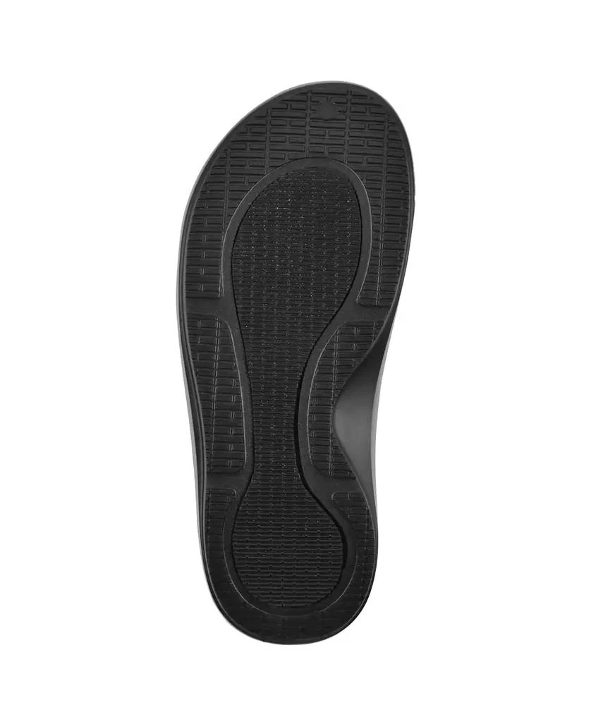 White Mountain Women's Rip Round Toe Flat Sandals 5