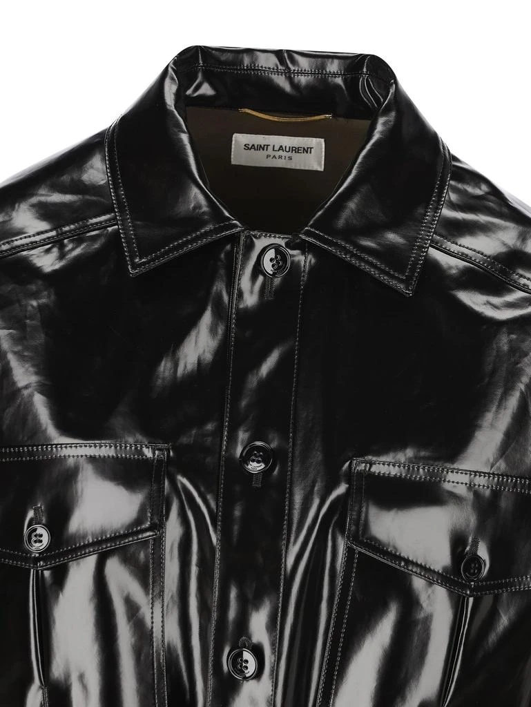 Yves Saint Laurent Saint Laurent Single-Breasted Saharienne Jacket 3