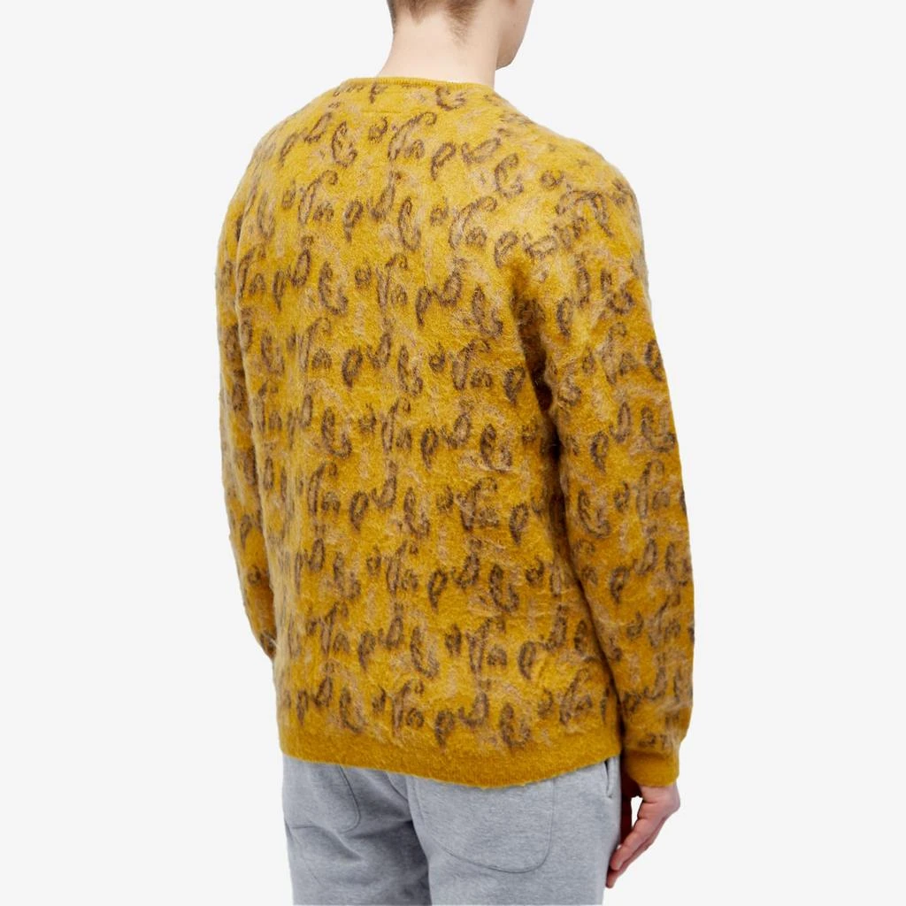 BEAMS PLUS Beams Plus Paisley Jacquard Mohair Cardigan 3