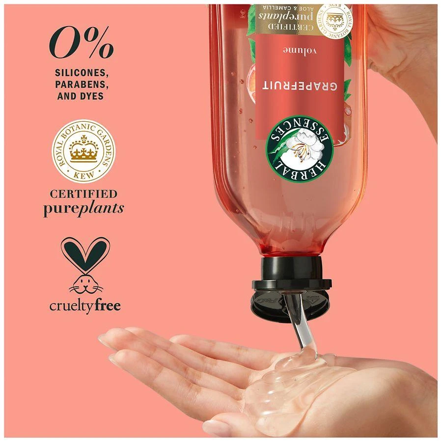 Herbal Essences Volumizing Shampoo, For All Hair Types, Especially Fine Hair Grapefruit 6