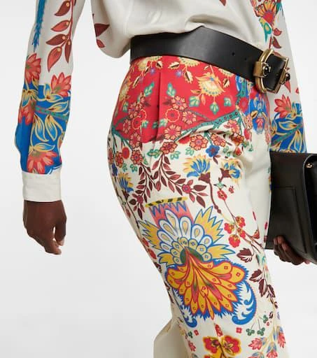 ETRO High-rise printed pants 4