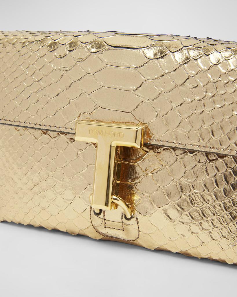 Tom Ford Monarch Mini Bag in Laminated Stamped Python