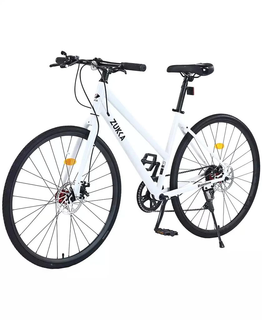 Streamdale Furniture Streamdale 7-Speed Hybrid Road Bike with Disc Brakes 4