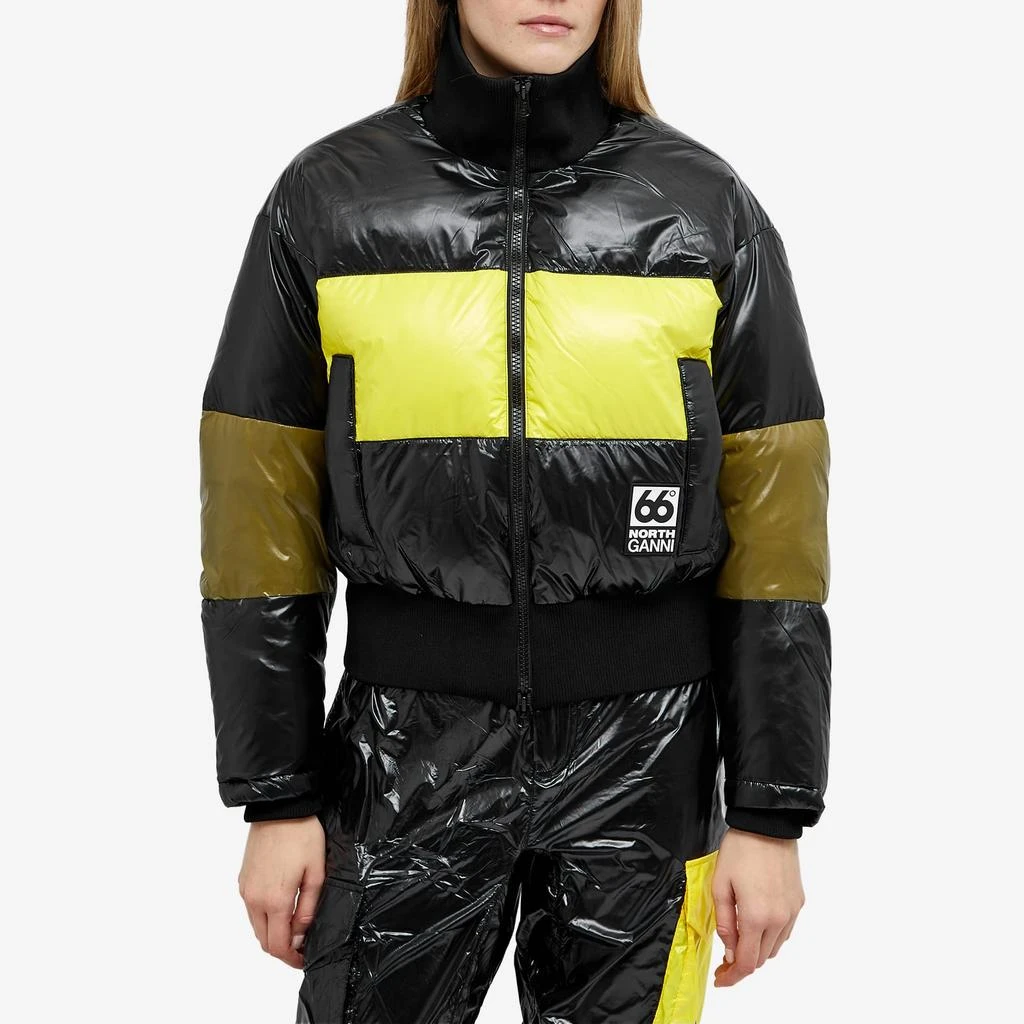 66 North 66° North x GANNI Askja Down Bomber Jacket 2