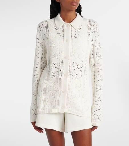 The Upside Lavalliere Malia knitted cotton shirt 5