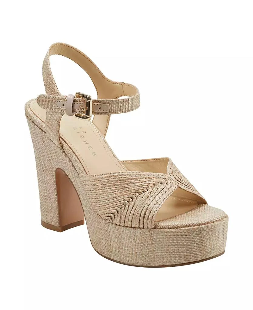 Marc Fisher Women's Starla Block Heel Dress Sandals 1