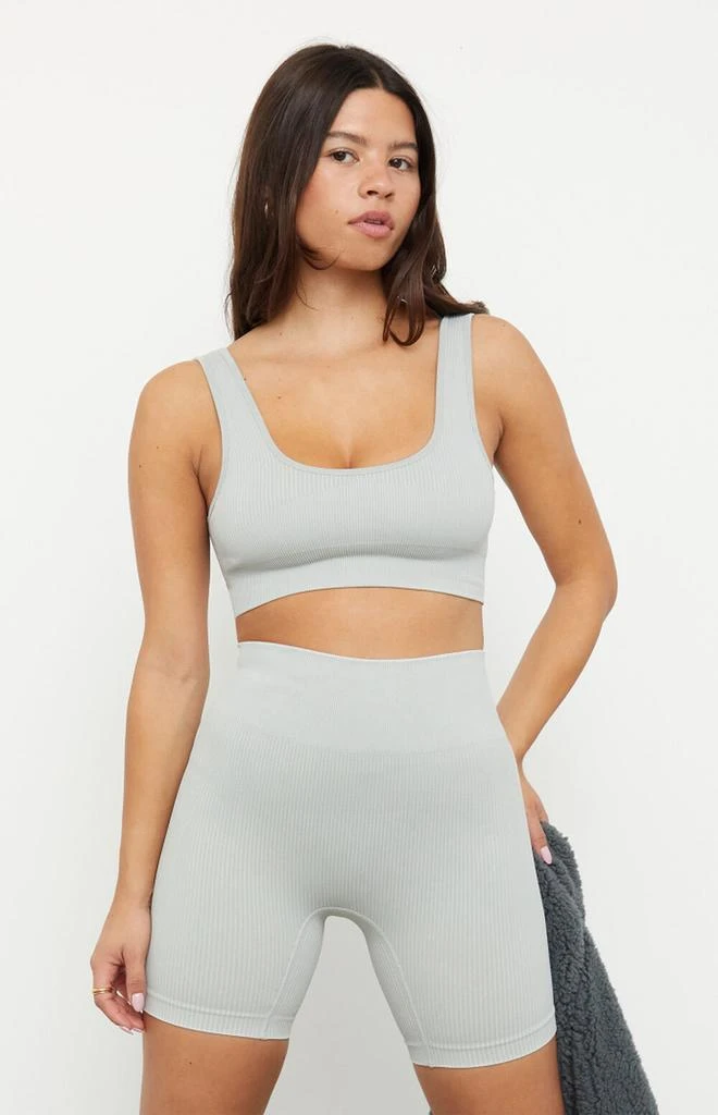 PAC 1980 Active Seamless Ribbed Biker Shorts 3