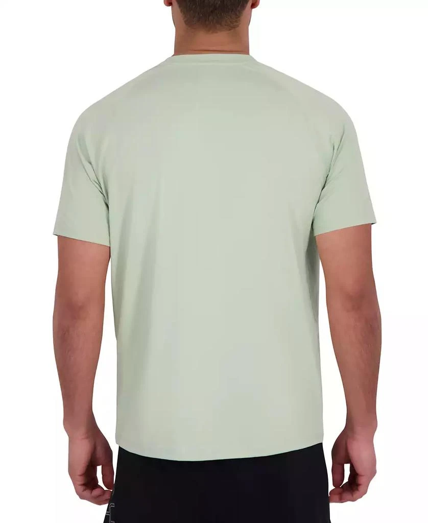 Spyder Men's Short Sleeve Waffle-Knit Crewneck Swim Shirt 2