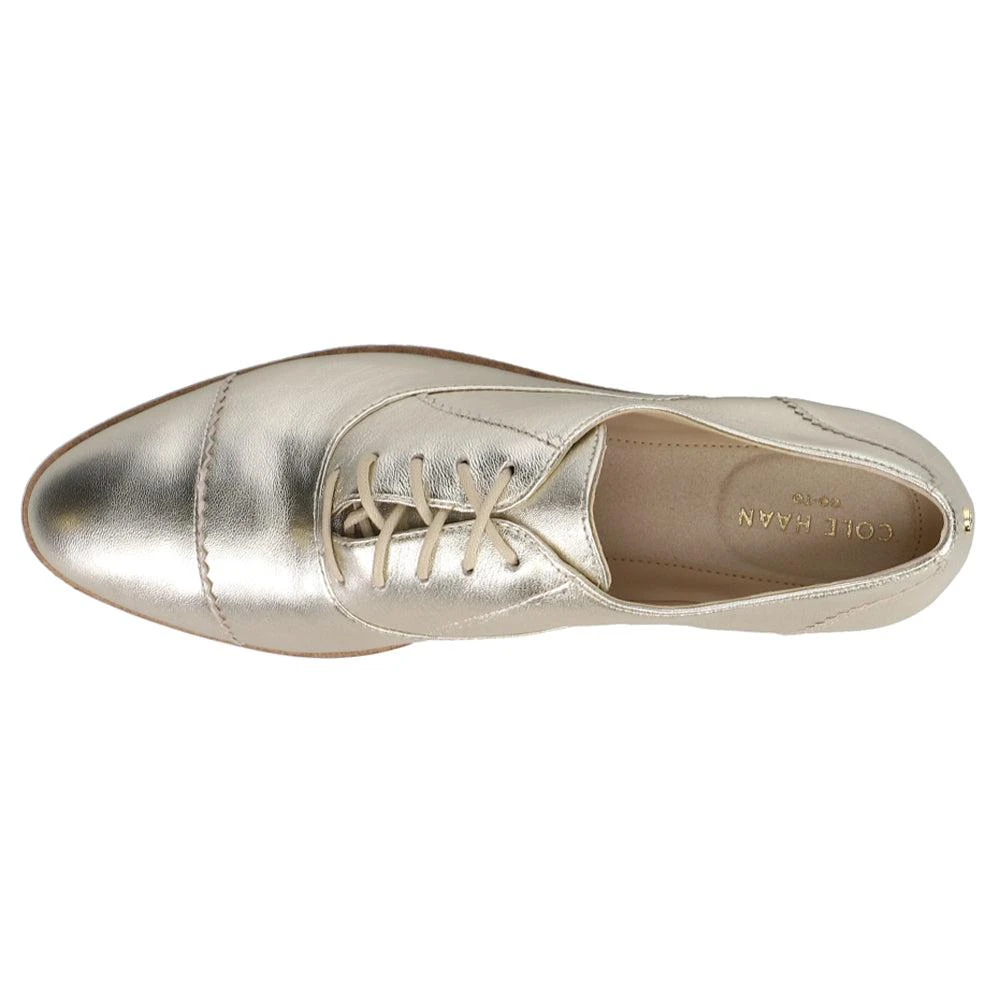 Cole Haan Go To Arden Metallic Oxford Flats 4