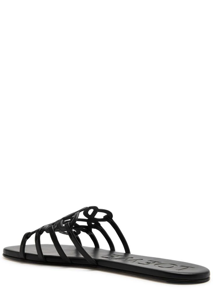 Loewe Anagram Petal leather sliders 2