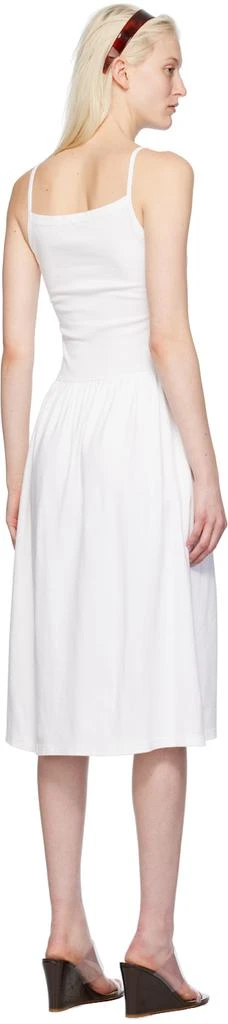 Gil Rodriguez White LaPointe Midi Dress 3