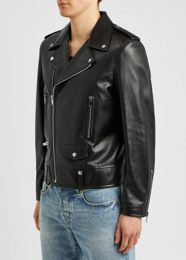Yves Saint Laurent Leather biker jacket 2
