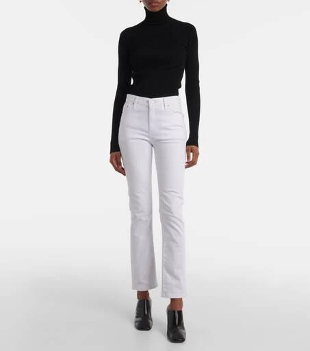 AG Jeans Mari high-rise cropped flared jeans 7