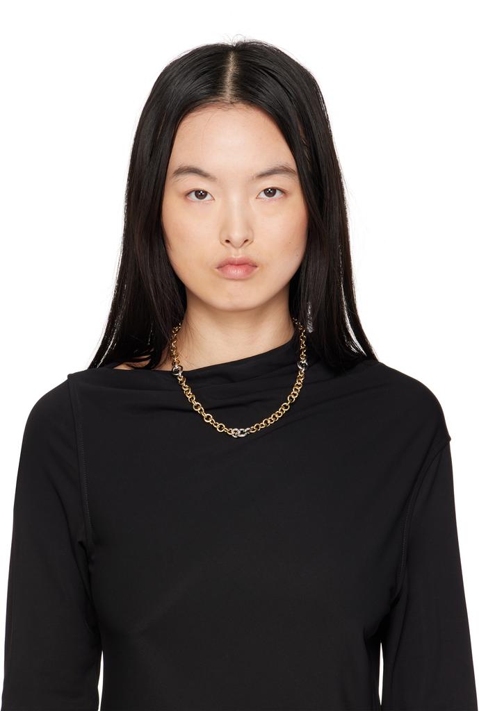 Laura Lombardi Gold & Silver Maglia Necklace