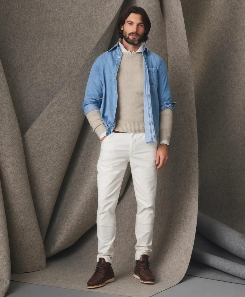 Brooks Brothers Archival Denim Shirt in Cotton Twill 2