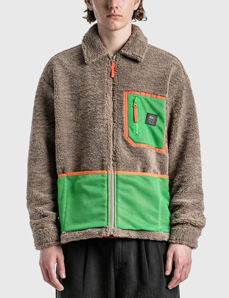 Brain Dead SHERPA ZIP JACKET 3