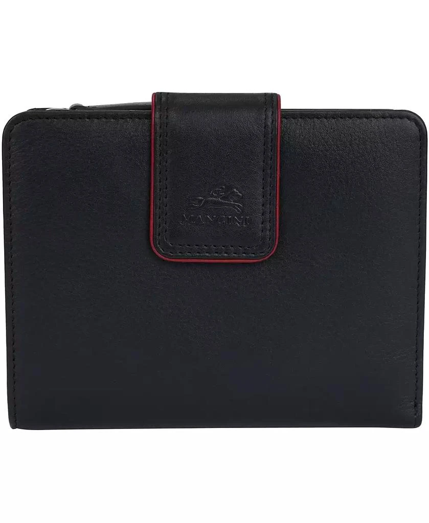 Mancini Leather Goods Women's Sonoma RFID Secure Clutch Wallet 1